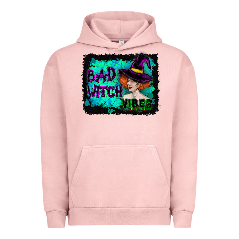 Halloween Bad Witch Vibes Watercolor Urban Hoodie by RanaPortraitStore | Teevron
