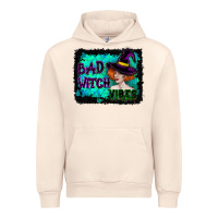 Sandshell Halloween Bad Witch Vibes Watercolor Urban Hoodie - RanaPortraitStore