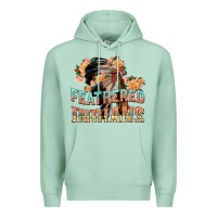 Seafoam feathered indians Premium Hoodie - texasbilliewilder