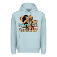 Blue Mist feathered indians Premium Hoodie - texasbilliewilder