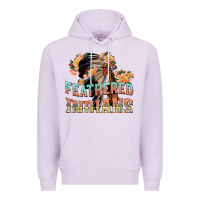 Lilac feathered indians Premium Hoodie - texasbilliewilder