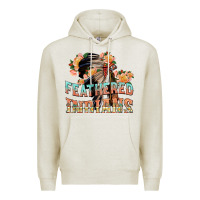 Oatmeal Heather feathered indians Premium Hoodie - texasbilliewilder