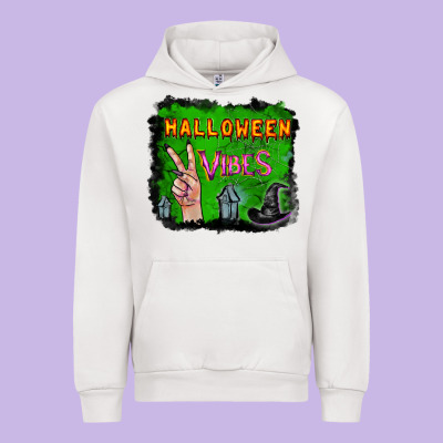 Watercolor Halloween Vibes Urban Hoodie Designed By Ranaportraitstore