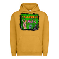 Pigment Peanut Butter Watercolor Halloween Vibes Urban Hoodie - RanaPortraitStore
