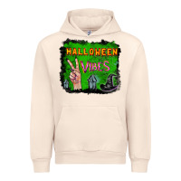Sandshell Watercolor Halloween Vibes Urban Hoodie - RanaPortraitStore