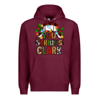Burgundy you serious clark Premium Hoodie - Zillion Design Studio
