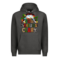 Charcoal Heather you serious clark Premium Hoodie - Zillion Design Studio