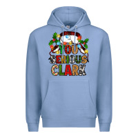 Colony Blue you serious clark Premium Hoodie - Zillion Design Studio