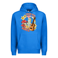 Hippie Soul With Peace Premium Hoodie | Teevron
