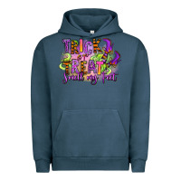 Pigment Midnight Navy Trick or treat smell my feet Urban Hoodie - RanaPortraitStore