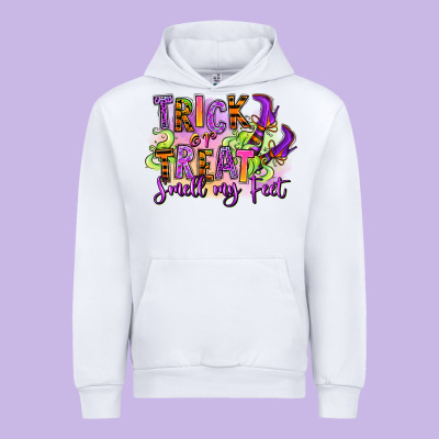 Trick Or Treat Smell My Feet Urban Hoodie Designed By Ranaportraitstore