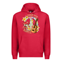 Cardinal hippie soul with peace Premium Hoodie - texasbilliewilder