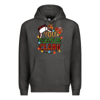 Charcoal Heather you serious clark Premium Hoodie - Zillion Design Studio