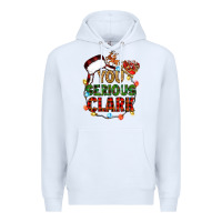 White you serious clark Premium Hoodie - Zillion Design Studio