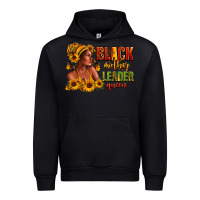 Black Afro American black mother leader queen Urban Hoodie - RanaPortraitStore