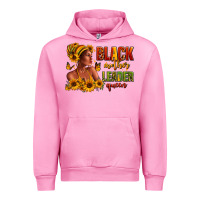 Fuchsia Pink Afro American black mother leader queen Urban Hoodie - RanaPortraitStore