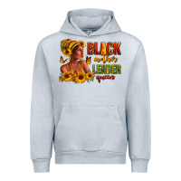 Heather Grey Afro American black mother leader queen Urban Hoodie - RanaPortraitStore
