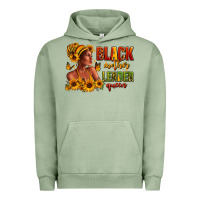 Pigment Oil Green Afro American black mother leader queen Urban Hoodie - RanaPortraitStore