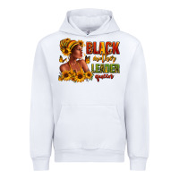 White Afro American black mother leader queen Urban Hoodie - RanaPortraitStore