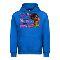 Cobalt A queen will always turn pain into power Urban Hoodie - RanaPortraitStore