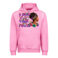 Fuchsia Pink A queen will always turn pain into power Urban Hoodie - RanaPortraitStore