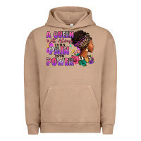 Pigment Burro A queen will always turn pain into power Urban Hoodie - RanaPortraitStore