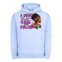 Pigment Grape Ice A queen will always turn pain into power Urban Hoodie - RanaPortraitStore