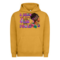 Pigment Peanut Butter A queen will always turn pain into power Urban Hoodie - RanaPortraitStore