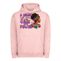 Pigment Salmon A queen will always turn pain into power Urban Hoodie - RanaPortraitStore