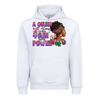White A queen will always turn pain into power Urban Hoodie - RanaPortraitStore
