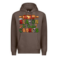 Coffee tih the season to bake cookies Premium Hoodie - Zillion Design Studio