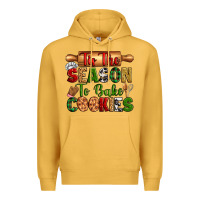 Mustard tih the season to bake cookies Premium Hoodie - Zillion Design Studio