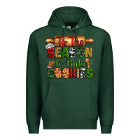 Sports Green tih the season to bake cookies Premium Hoodie - Zillion Design Studio