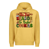 Antique Gold tih the season to bake cookies Premium Hoodie - Zillion Design Studio