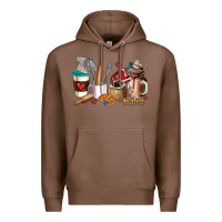 Chestnut bakery coffee cups Premium Hoodie - AdoDesignShop