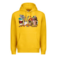 Lemon bakery coffee cups Premium Hoodie - AdoDesignShop