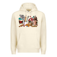 Sandshell bakery coffee cups Premium Hoodie - AdoDesignShop