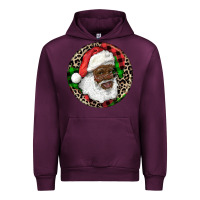 Afro Santa Christmas Urban Hoodie | Teevron