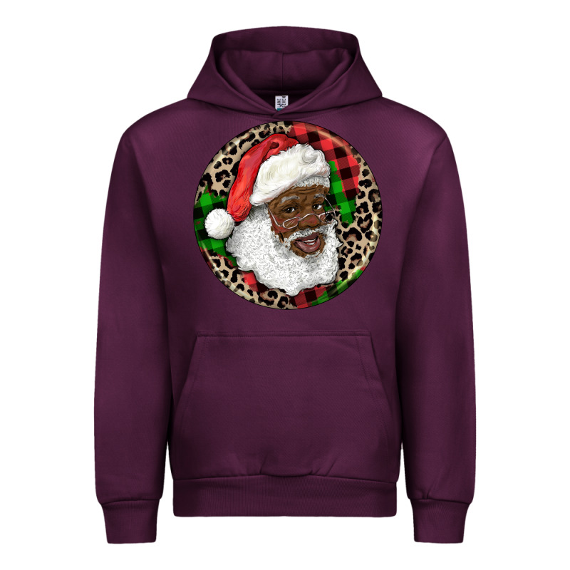 Afro Santa Christmas Urban Hoodie by RanaPortraitStore | Teevron