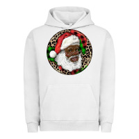 Pigment Lunar Rock Afro Santa Christmas Urban Hoodie - RanaPortraitStore