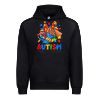 Black Autism accept love understand afro girl sneakers Urban Hoodie - RanaPortraitStore