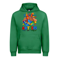 Emerald Autism accept love understand afro girl sneakers Urban Hoodie - RanaPortraitStore