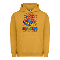 Pigment Peanut Butter Autism accept love understand afro girl sneakers Urban Hoodie - RanaPortraitStore