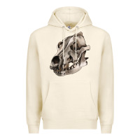 Tofu Wolf skull Premium Hoodie - RanaPortraitStore