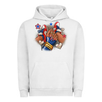 Pigment Lunar Rock Baseball afro girl sneakers Urban Hoodie - RanaPortraitStore