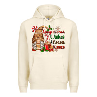 Tofu gingerbread wishes and cocoa kisses Premium Hoodie - Zillion Design Studio