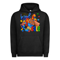 Pigment Black Be a kind sole Autism afro girl sneakers Urban Hoodie - RanaPortraitStore