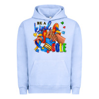 Pigment Grape Ice Be a kind sole Autism afro girl sneakers Urban Hoodie - RanaPortraitStore