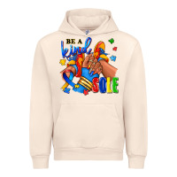 Sandshell Be a kind sole Autism afro girl sneakers Urban Hoodie - RanaPortraitStore