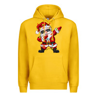 Lemon dabbing santa with christmas lights Premium Hoodie - Zillion Design Studio